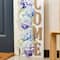Glitzhome® 42" Solid Wood Hydrangea "WELCOME" Front Porch Sign
